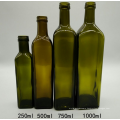 High quality empty glass olive oil bottle with screw cap wholesale glass olive oil bottle